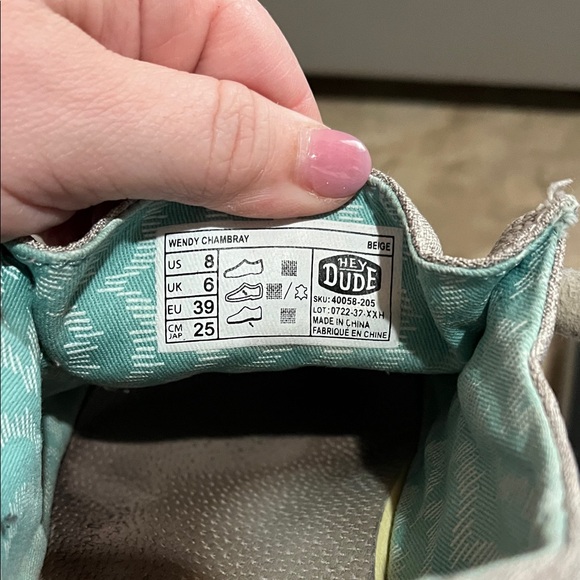 Hey Dude Women's Gray Slip-On Loafers - Picture 2 of 5